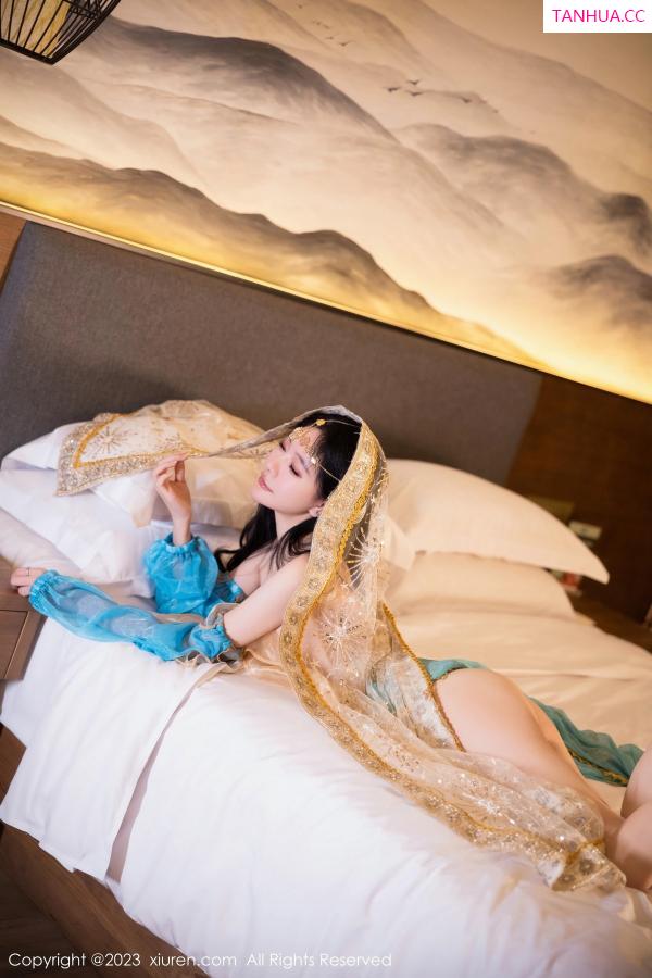   [XiuRen]高清写真图 2023.10.07 No.7469 幼幼 西域舞娘 美腿第72张图片